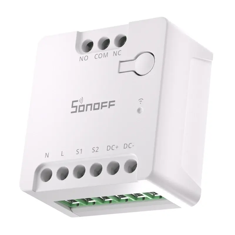 Interruttore smart Wi-Fi Sonoff MINI-D AC/DC 12–48V contatto libero da potenziale