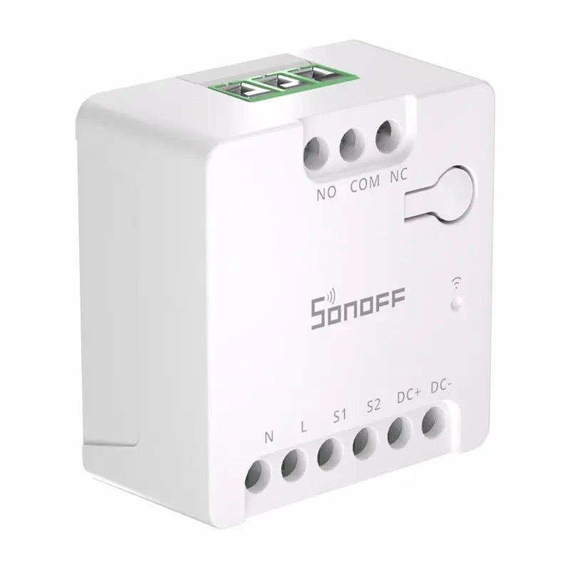 Interruttore smart Wi-Fi Sonoff MINI-D AC/DC 12–48V contatto libero da potenziale