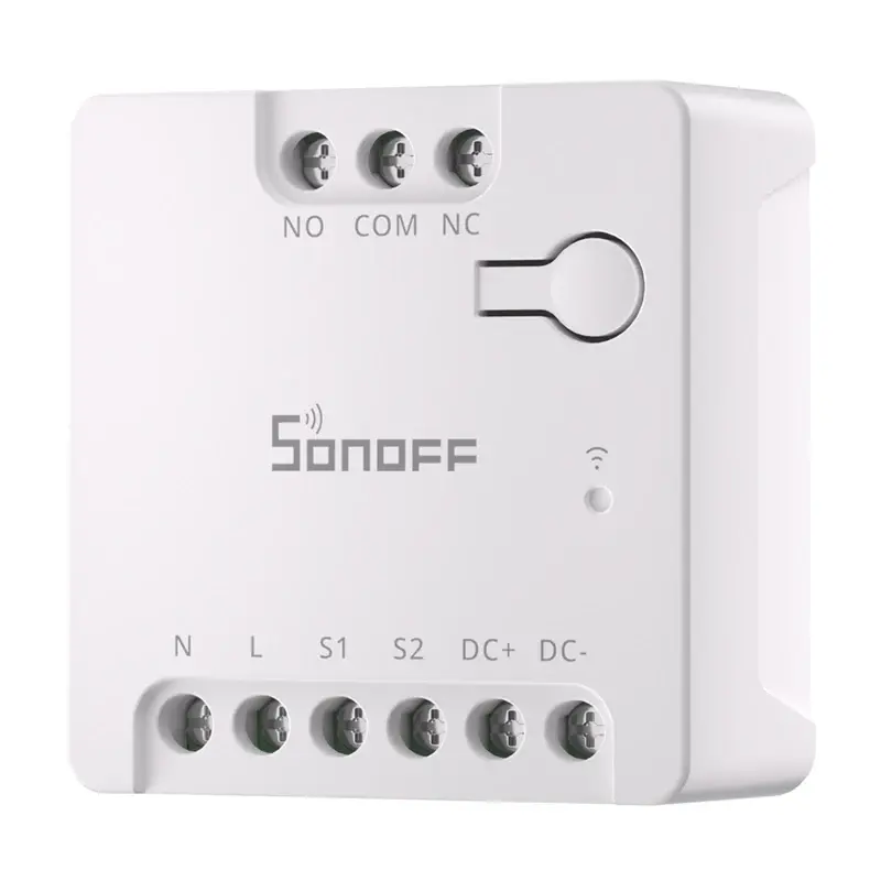 Interruttore smart Wi-Fi Sonoff MINI-D AC/DC 12–48V contatto libero da potenziale