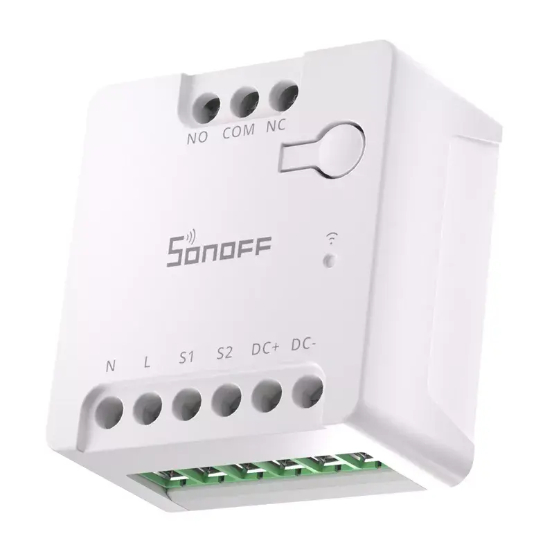 Interruttore smart Wi-Fi Sonoff MINI-D AC/DC 12–48V contatto libero da potenziale