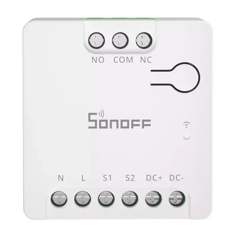 Interruttore smart Wi-Fi Sonoff MINI-D AC/DC 12–48V contatto libero da potenziale