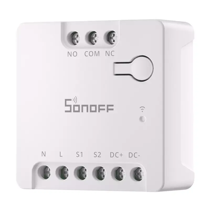 Interruttore smart Wi-Fi Sonoff MINI-D AC/DC 12–48V contatto libero da potenziale