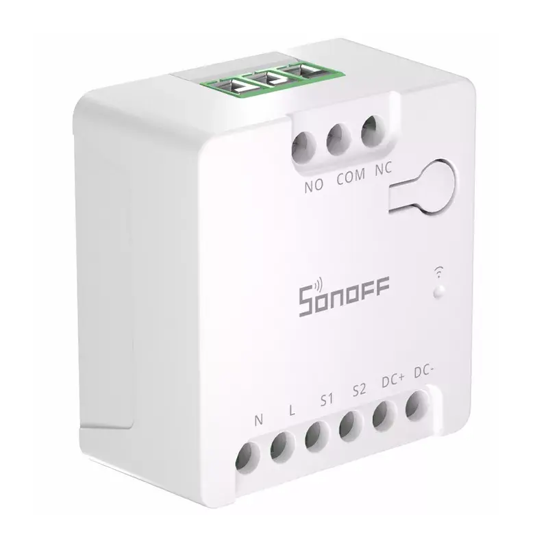 Interruttore smart Wi-Fi Sonoff MINI-D AC/DC 12–48V contatto libero da potenziale