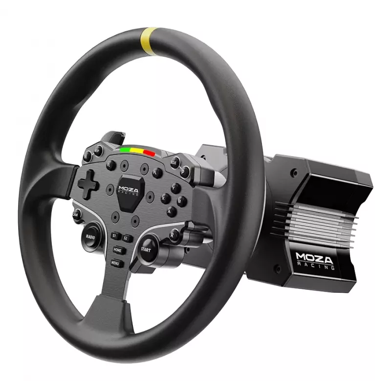 Volante da corsa MOZA RS046 accessorio controller gaming nero PC