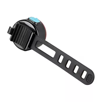 Luce per bici Superfire BTL05 — luce anteriore/posteriore compatta, LED, ricaricabile USB