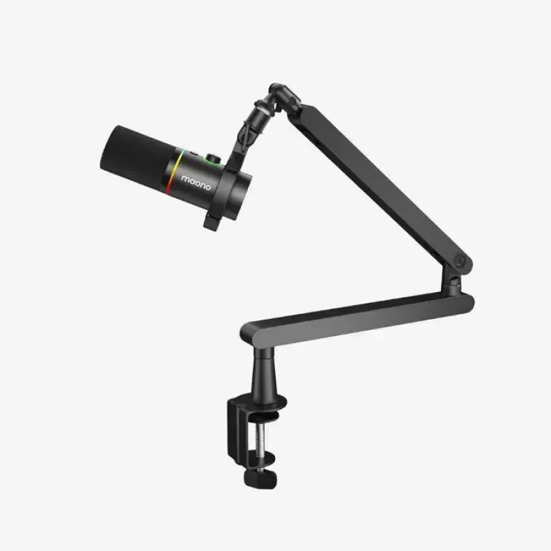 MAONO PD200X microfono dinamico, illuminazione RGB, metallo, nero