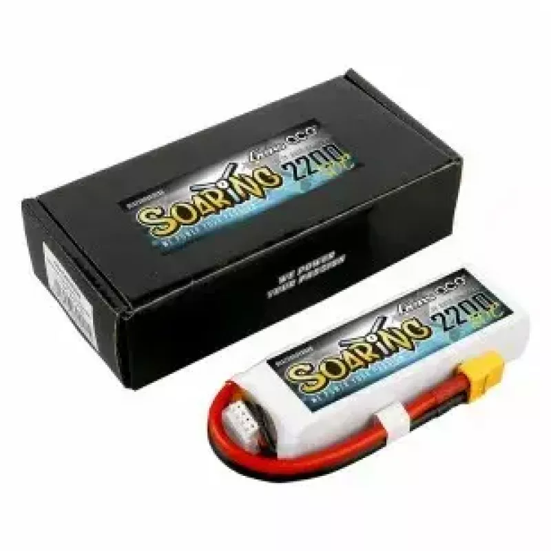 Batteria Gens ace Soaring 2200mAh 11.1V 30C 3S1P Lipo Pack