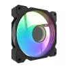 Ventola di raffreddamento Darkflash DR08 (nero) — ventola per case/CPU, modello DR08 nero