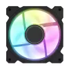 Ventola di raffreddamento Darkflash DR08 (nero) — ventola per case/CPU, modello DR08 nero