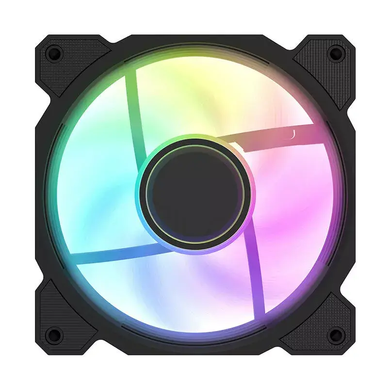 Ventola di raffreddamento Darkflash DR08 (nero) — ventola per case/CPU, modello DR08 nero