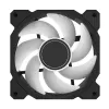 Ventola di raffreddamento Darkflash DR08 (nero) — ventola per case/CPU, modello DR08 nero