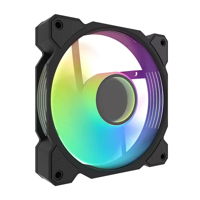 Ventola di raffreddamento Darkflash DR08 (nero) — ventola per case/CPU, modello DR08 nero