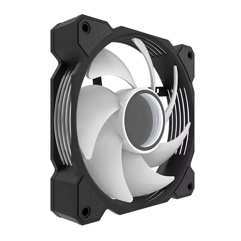 Ventola di raffreddamento Darkflash DR08 (nero) — ventola per case/CPU, modello DR08 nero
