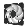 Ventola di raffreddamento Darkflash DR08 (nero) — ventola per case/CPU, modello DR08 nero