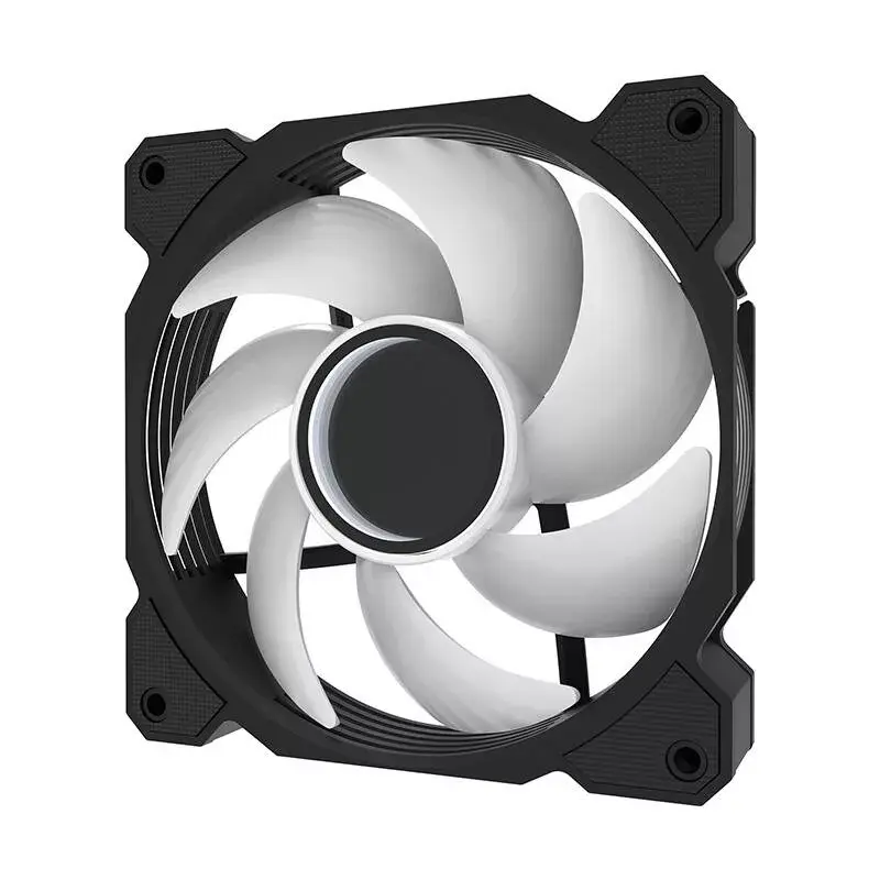 Ventola di raffreddamento Darkflash DR08 (nero) — ventola per case/CPU, modello DR08 nero