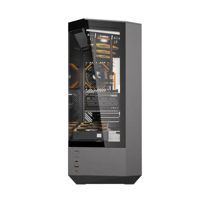 Case per computer Darkflash DY460 ATX nero
