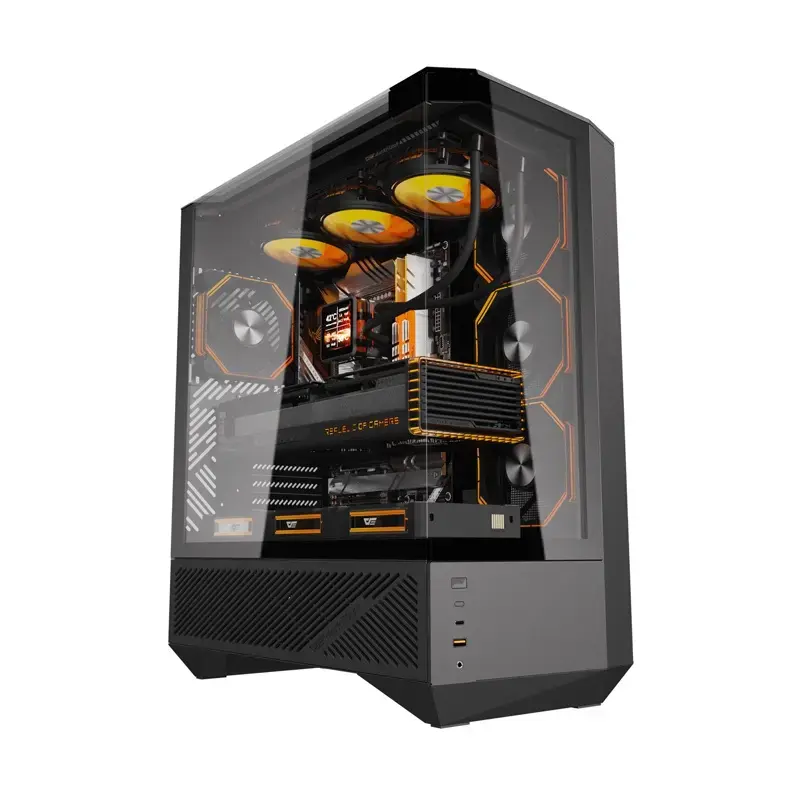 Case per computer Darkflash DY460 ATX nero