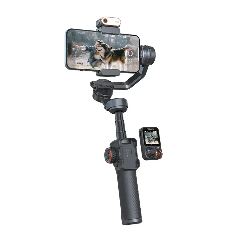 Stabilizzatore per smartphone Hohem iSteady M7 – materiale composito, batteria Li-Ion 3200 mAh, 629 g, nero