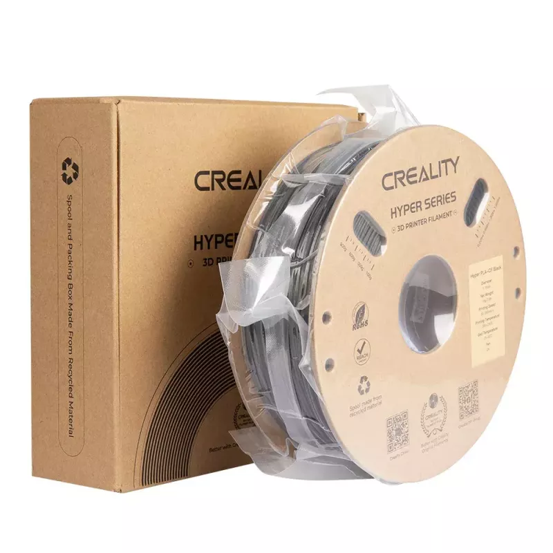 Creality 3D Hyper PLA-CF fibra di carbonio nero 1 kg