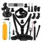 Kit di accessori Puluz PKT18 per action camera – kit da 20 pezzi compatibile con Osmo Action 5, Pro, Insta360 Ace Pro 2