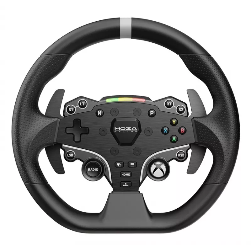 Bundle Moza Racing R3 per XBOX e PC, volante + pedale, PC, Xbox One, Xbox Series S, Xbox Series X, tasto Home, 360°, direct drive, regolabile