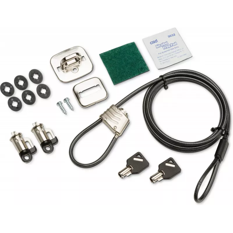 HP Business PC Security Lock v3 kit nero lucchetto a chiave per PC