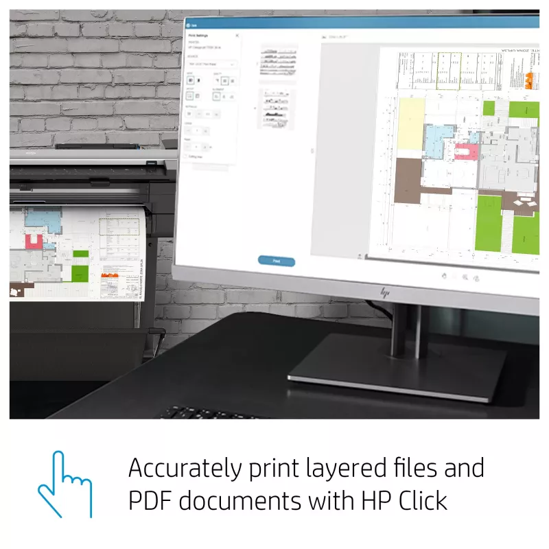 Stampante multifunzione HP Designjet T830 24 pollici