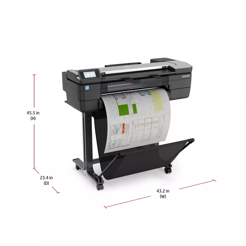 Stampante multifunzione HP Designjet T830 24 pollici