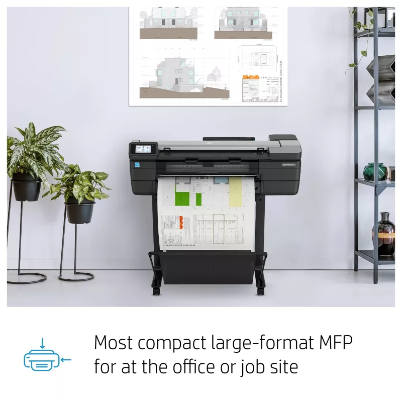 Stampante multifunzione HP Designjet T830 24 pollici