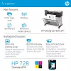 Stampante multifunzione HP Designjet T830 24 pollici