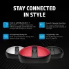 Mouse Bluetooth HP 240 Empire Red, ambidestro, ottico, Bluetooth, 1600 DPI, rosso