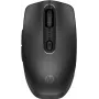 Mouse wireless ricaricabile HP 695, ambidestro, Bluetooth, 4000 DPI, nero