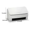 Scanner a foglio HP Scanjet Enterprise Flow 5000 s5 600 x 600 DPI A4 bianco