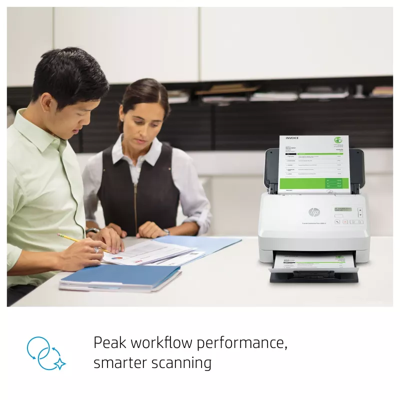 Scanner a foglio HP Scanjet Enterprise Flow 5000 s5 600 x 600 DPI A4 bianco