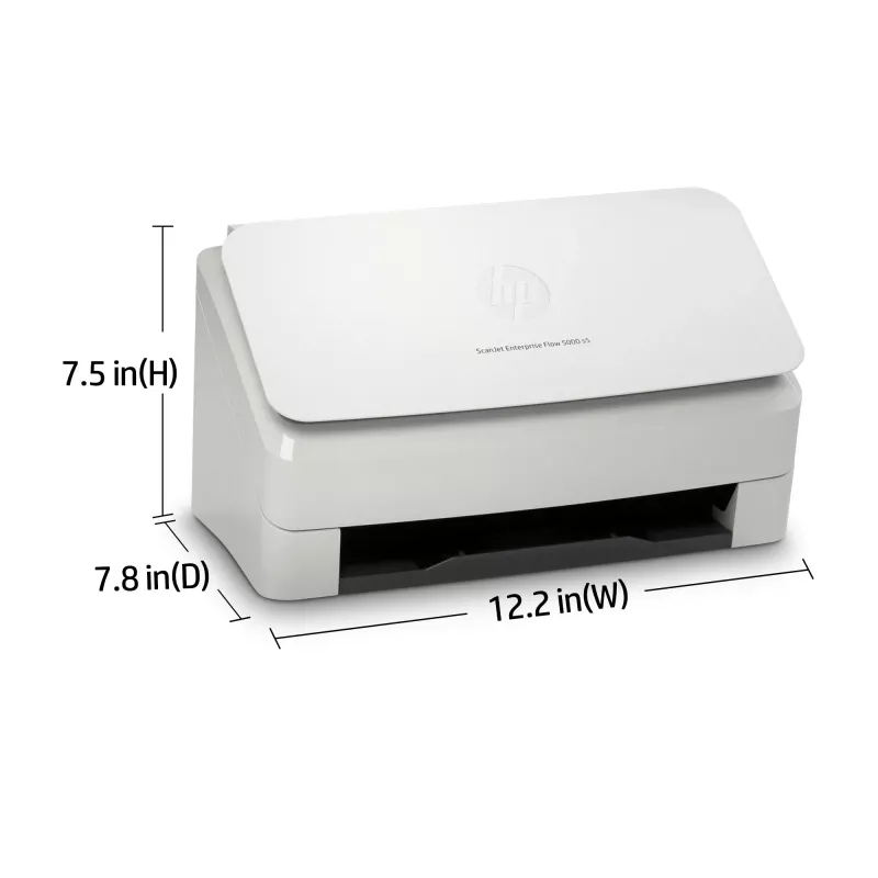 Scanner a foglio HP Scanjet Enterprise Flow 5000 s5 600 x 600 DPI A4 bianco