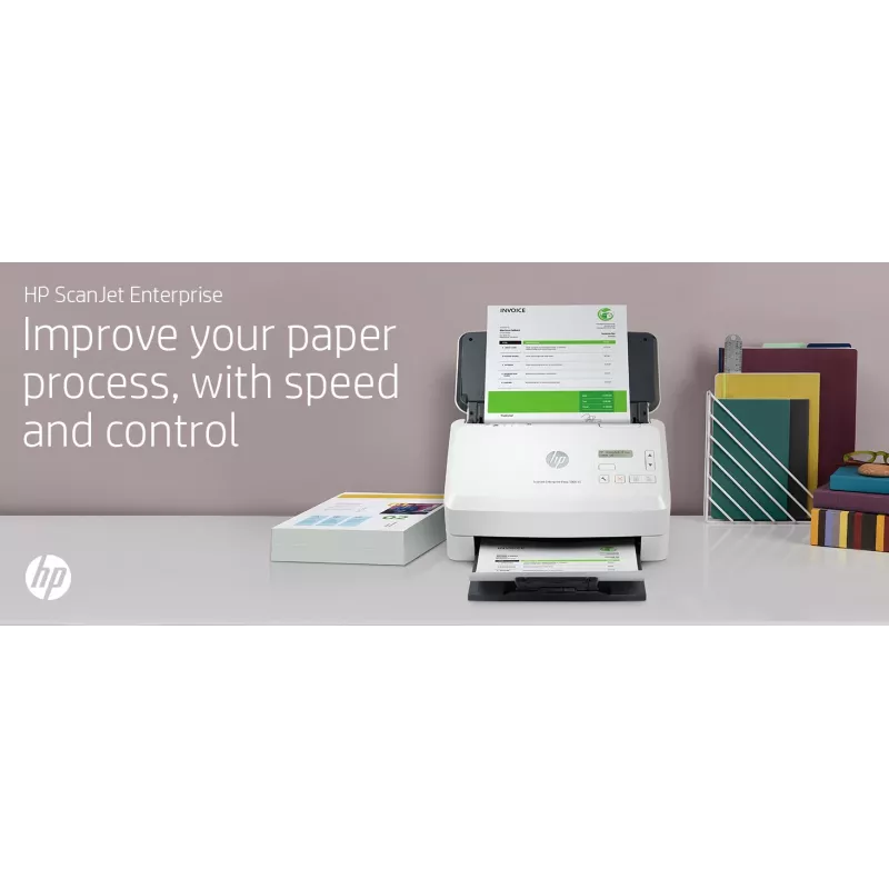 Scanner a foglio HP Scanjet Enterprise Flow 5000 s5 600 x 600 DPI A4 bianco