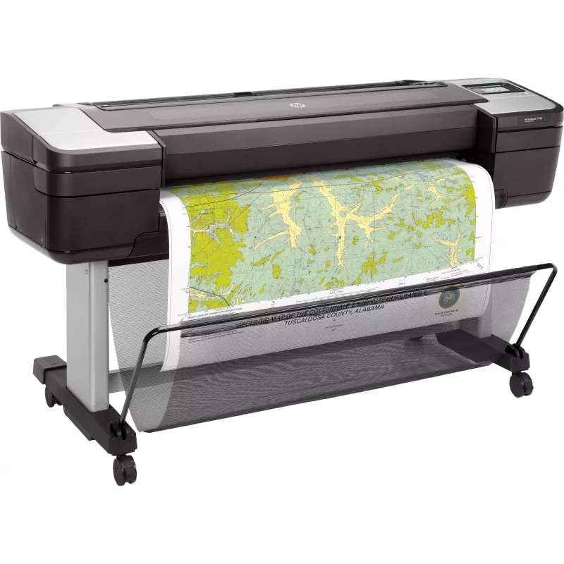 Stampante HP Designjet T1700 44 pollici, getto d'inchiostro termico, 2400 x 1200 DPI, HP-GL/2, TIFF, JPEG, CALS G4, URF, ciano, nero fotografico, nero opaco, magenta, giallo, 2400 x 1200 DPI, 116 pagine all'ora