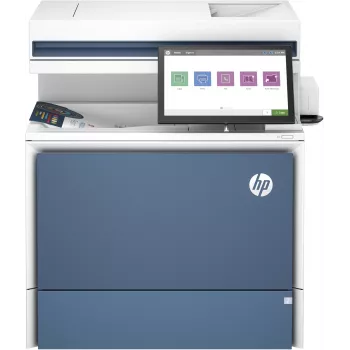 Stampante HP Color LaserJet Enterprise Flow MFP 5800zf, laser, stampa a colori, 1200 x 1200 DPI, A4, stampa diretta, bianco