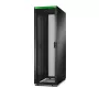APC Easy Rack ER6212 armadio di rete, 42U, 19", 600 x 1100 mm, con tetto, rotelle, piedini, pannelli laterali, senza fondo, nero
