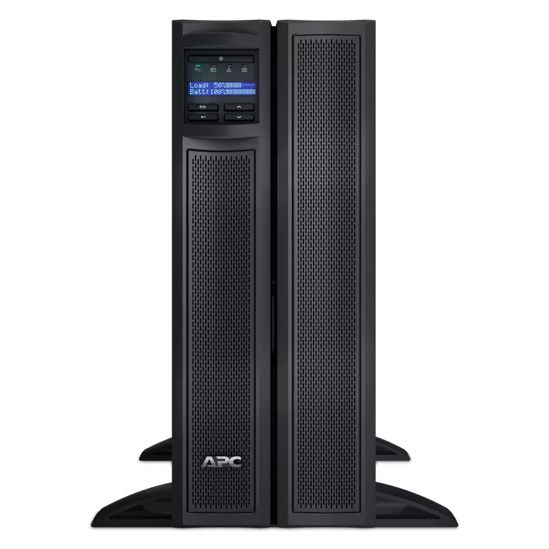 APC Smart-UPS X SMX3000HV - 3000VA, 8x uscita C13 + 2x C19, USB, autonomia estendibile, profondità ridotta