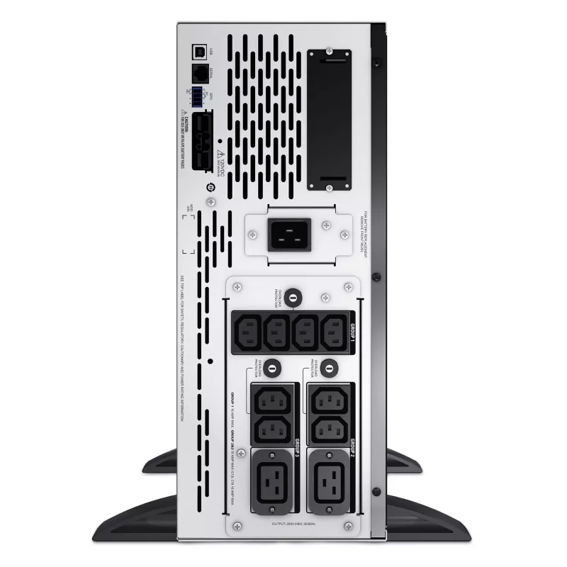 APC Smart-UPS X SMX3000HV - 3000VA, 8x uscita C13 + 2x C19, USB, autonomia estendibile, profondità ridotta
