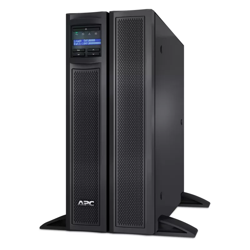 APC Smart-UPS X SMX3000HVNC - 3000VA, 8x presa C13 + 2x C19, USB, autonomia estendibile, profondità ridotta, NMC