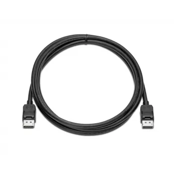 Set di cavi DisplayPort HP, 2 m, DisplayPort, DisplayPort, connettore maschio, connettore maschio, dritto