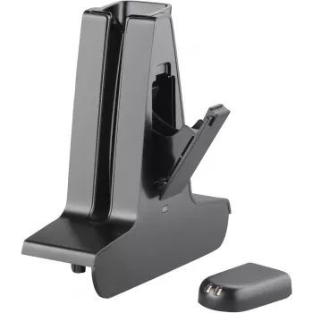 POLY Savi 8245 Deluxe Cradle con batteria ricaricabile supporto telefono nero