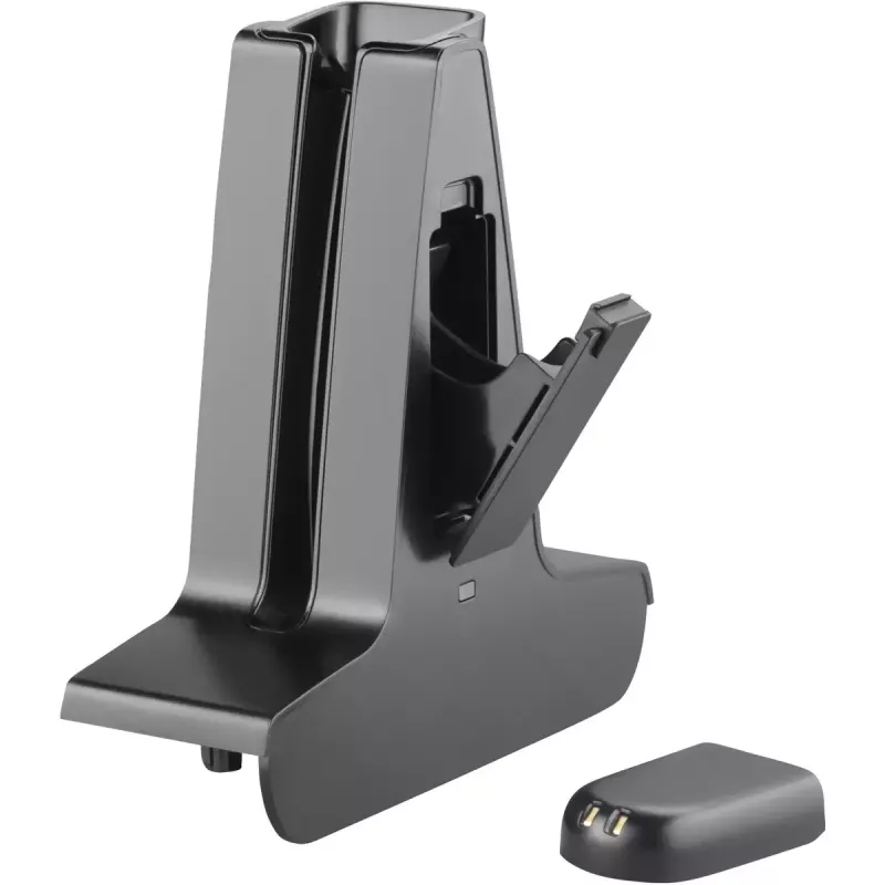 POLY Savi 8245 Deluxe Cradle con batteria ricaricabile supporto telefono nero