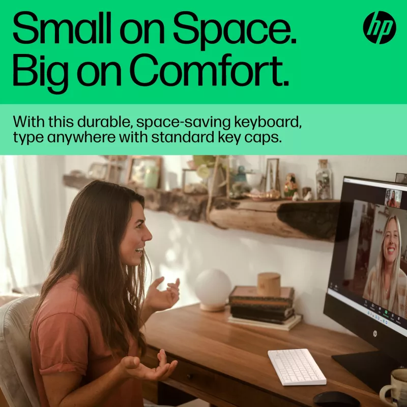 Tastiera Bluetooth multi-dispositivo compatta HP 350