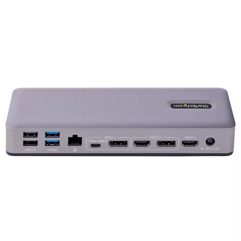 StarTech.com DK31C3MNCRUE Dock per laptop/replicatore di porte con filo USB 3.2 Gen 2 (3.1 Gen 2) Type-C