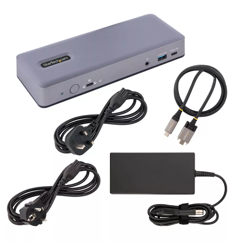 StarTech.com DK31C3MNCRUE Dock per laptop/replicatore di porte con filo USB 3.2 Gen 2 (3.1 Gen 2) Type-C