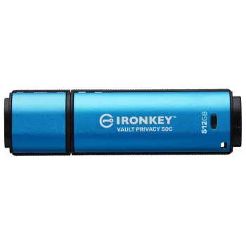 Kingston Technology IronKey 512 GB USB-C Vault Privacy 50C crittografato AES-256, FIPS 197