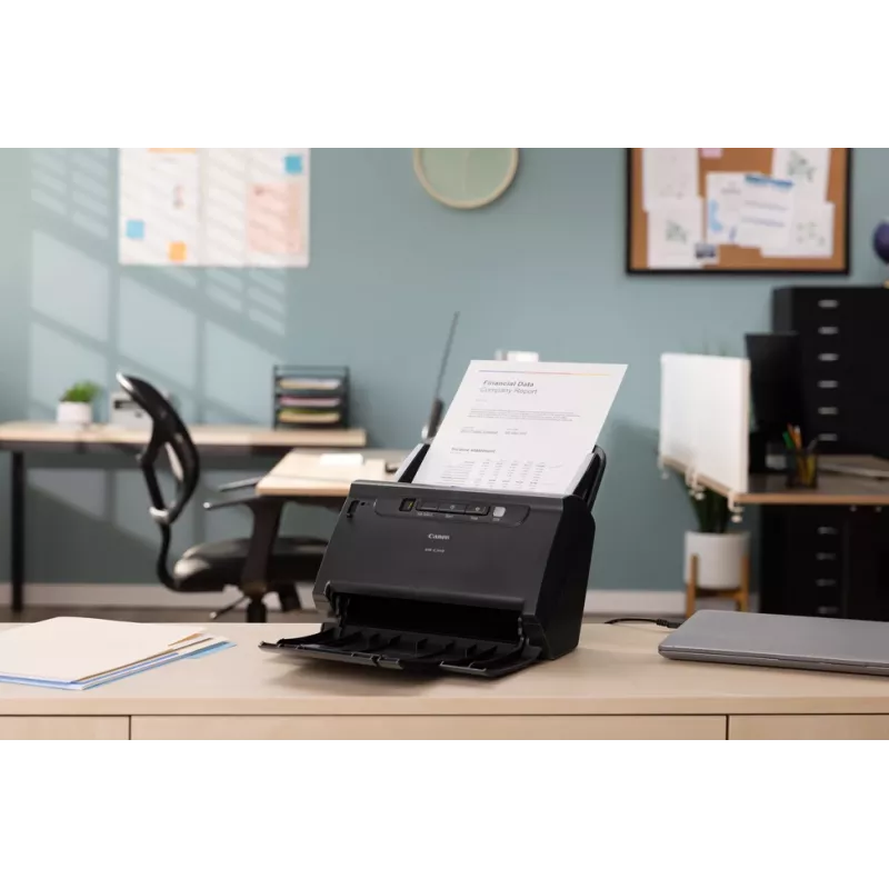 Canon imageFORMULA DR-C240 Scanner documenti desktop duplex, 216 x 3000 mm, 600 x 600 DPI, 24 bit, 24 bit, 45 ppm, 30 ppm